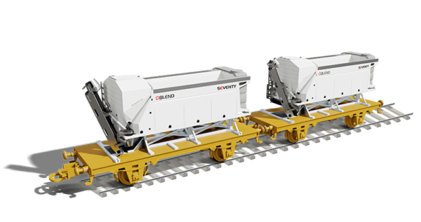 Train de bétonnage Blend